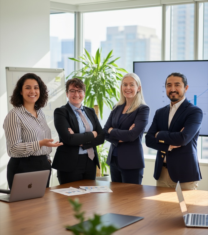 Oficina y equipo de Ehsan Law